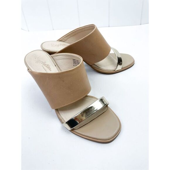 Revolve Seychelles Lyra Sandal in Silver & Grey Size 6.5 - Picture 10 of 11